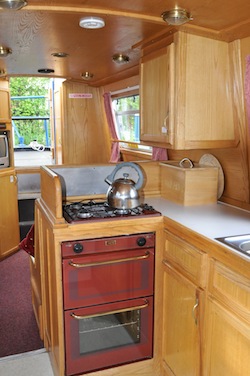 The boats are equipped with all the comforts of home